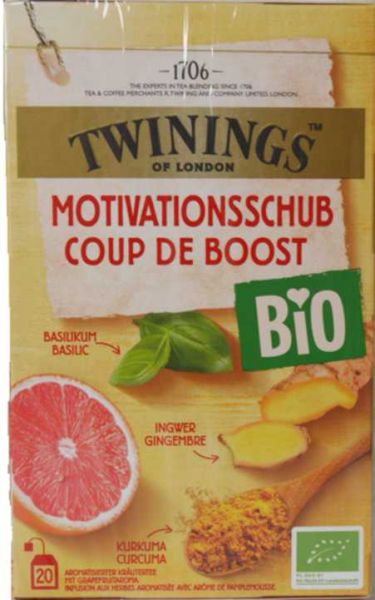 Twinings Motivatinsschub Kräutertee